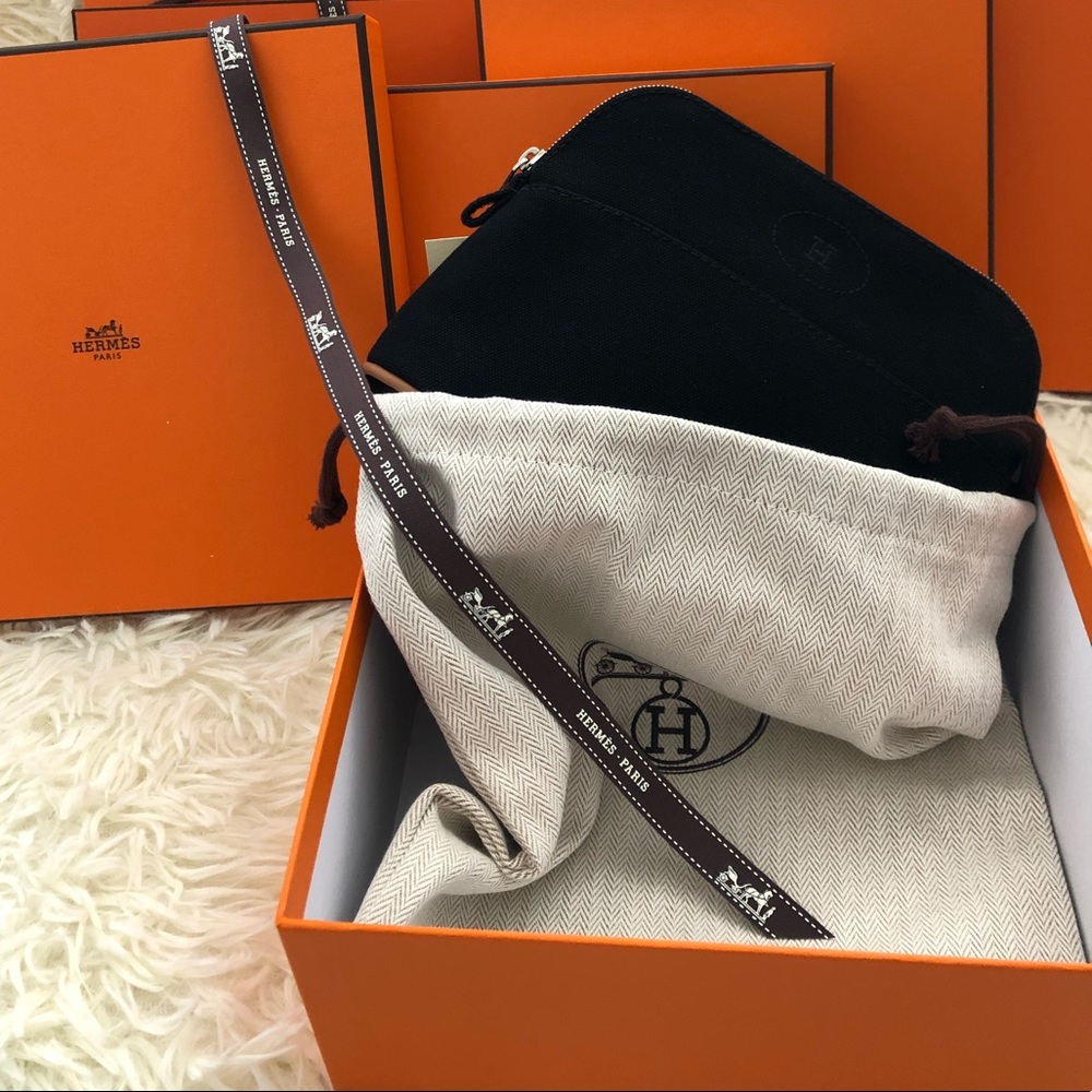 Hermès Bolide Mini Travel Case (Free Dior Lip Glow)